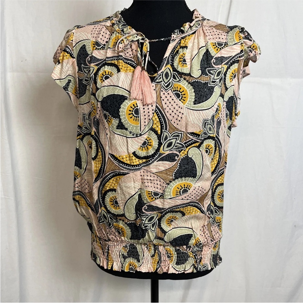 Rose + Olive top